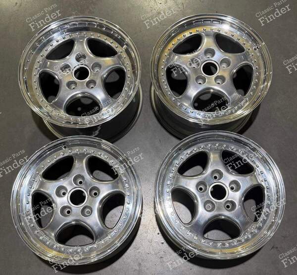 4 Originalfelgen für den 3.6 Turbo - PORSCHE 911 (964) - 905.302.11- 0