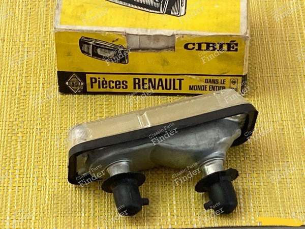 1 Clignotant blanc R12 Gordini, R12 TS, TL; ALPINE RENAULT A310 V6; Matra - RENAULT 12 / Virage (R12) - 427D- 1