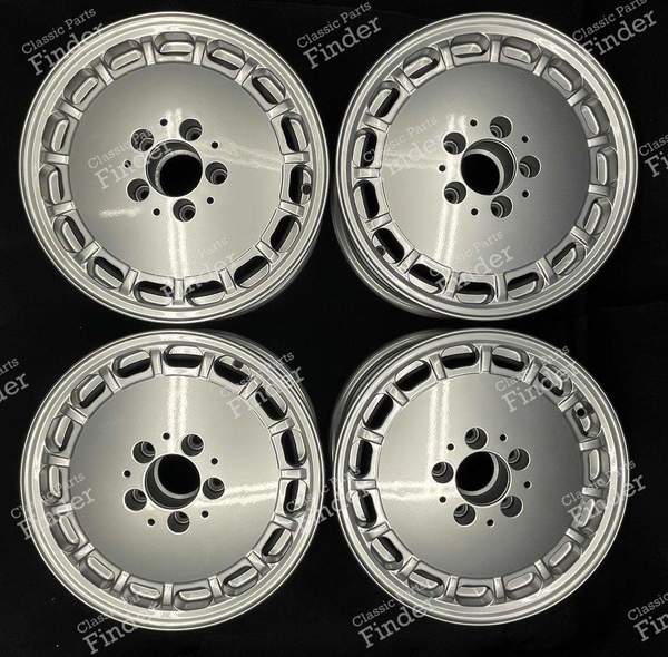 Original 'Sportline Gullideckel' Alloy Wheels 7Jx15 ET44 - MERCEDES BENZ 190 (W201) - 2014001302- 0