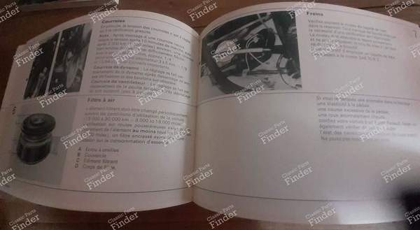 Maintenance and Owner's Manual for R6 Phase 1 - RENAULT 6 (R6) - NE185- 2