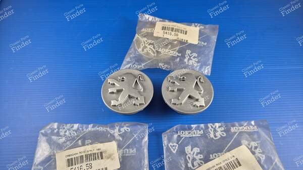 3er-Set Radnabenabdeckungen - PEUGEOT 306 - 541658- 0