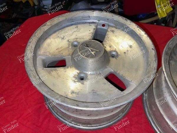 Pair of 7x13-inch wheels - ALPINE A310 - 2