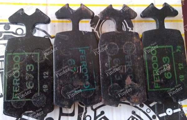 Brake pad set for Citroën Ami 8 - CITROËN Ami 8 / Super - 121204 ZO- 2