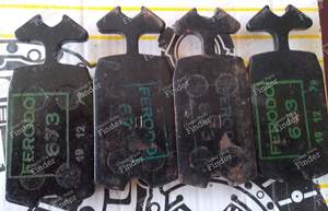 Brake pad set for Citroën Ami 8 - CITROËN Ami 8 / Super - 121204 ZO- thumb-2