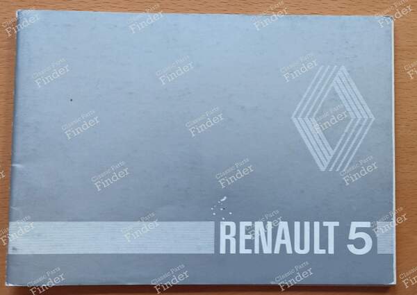 Flight Manual - RENAULT 5 / 7 (R5 / Siete) - 7701446642- 0