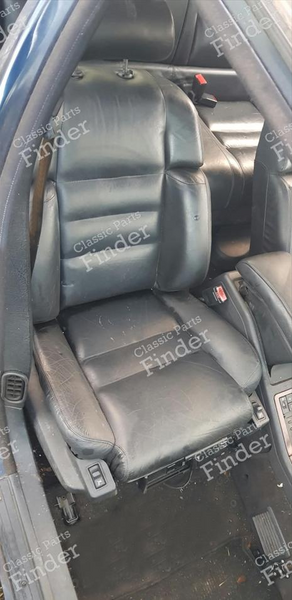 Sellerie + contreportes + accoudoir - Cuir noir  - Version Exclusive - CITROËN XM - 5