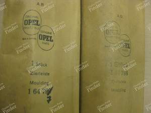 NOS Moulures de seuil extérieur Olympia Rekord Caravan 1957 - OPEL Olympia Rekord - #164797, #164798- thumb-6