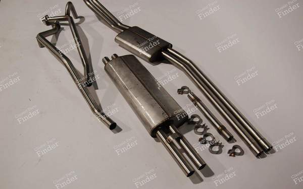 Ligne complète d'échappement en inox - MERCEDES BENZ W108 / W109 - 1