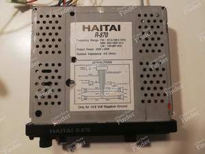 Haitai R-870 cassette car radio with drawer - PEUGEOT 205 - thumb-6