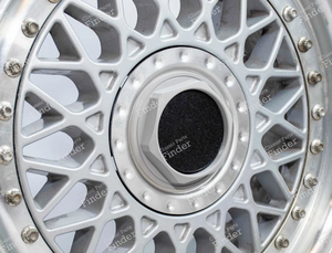 4er-Set Nabendeckel für BBS-Felgen in 15 Zoll - VOLKSWAGEN (VW) Golf I / Rabbit / Caddy / Jetta - Equiv. RJ407- thumb-2