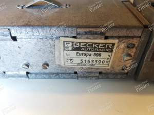 Autoradio Becker - MERCEDES BENZ SL (R107) - Europa 598- thumb-7