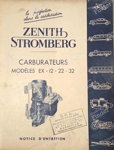 Zenith EX service manual - BMW 326 - 0