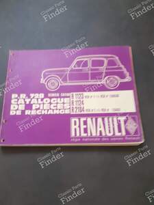 Spare Parts Catalogs - RENAULT 4 / 3 / F (R4) - PR728 / PR784- thumb-4