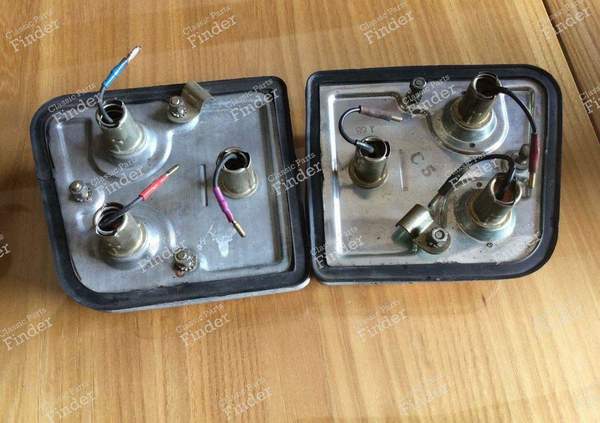 Pair of rear lights - CITROËN 2CV - 626- 1