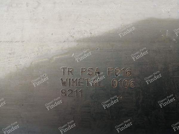 Particulate filter - 2.7 HDI PSA 204 hp engine - PEUGEOT 407 Coupé - 0106 8211 / F016- 4