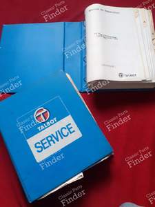 Manuel de reparation - TALBOT Tagora