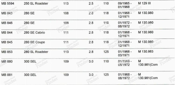 Cold start injector - MERCEDES BENZ SL (W113) (Pagode) - EP/EV 2/4  / 0437 900 005- 9