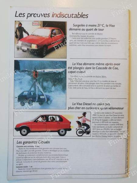 Broschüre Vollsortimenter 'Feline, die Visa'. - CITROËN Visa / C15 - 09.1985- 5