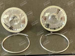 2 Optiken Cibié 154 für Citroen 2CV - CITROËN 2CV