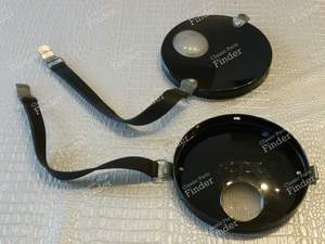 Cibié metal covers for additional Oscars headlights - ALPINE A110