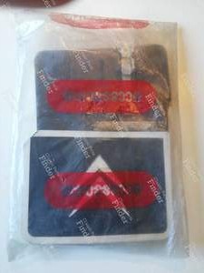 Set of two rear mud flaps - CITROËN GS / GSA