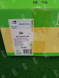 Optique de phare avant gauche - PEUGEOT 205 - 084385- thumb-1