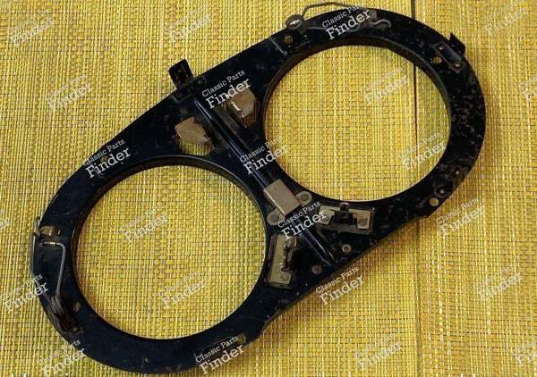 Platine für Doppelscheinwerfer Citroen Ami 6 Club - CITROËN Ami 6 / Dynam - 671040- 1