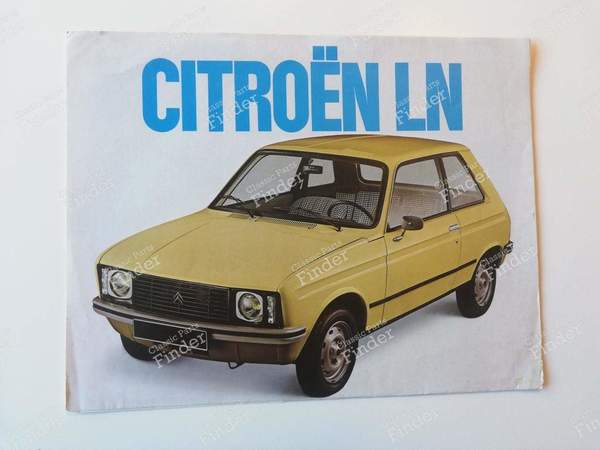 Brochure commerciale LN - CITROËN LN / LNA - 3.77- 0