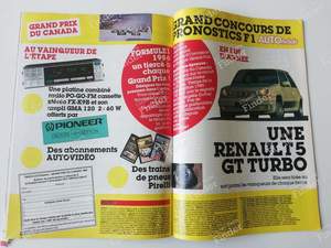 Autohebdo - RENAULT 5 Turbo (R5) - #525 - 4 juin 1986- thumb-7