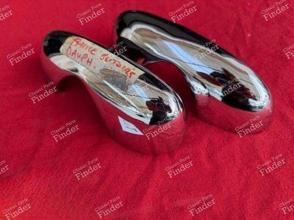 Pair of chrome bumpers - RENAULT Dauphine / Ondine - 3