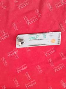 Dummy left front light - VOLKSWAGEN (VW) Golf III / Vento / Jetta - 1H0941778A / KSVW055- thumb-1