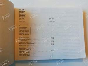 Spare parts manual - 'Catalog C' 1970 - MERCEDES BENZ /8 (W114 / W115) - 12178 / 50000-10.70 WK- thumb-1