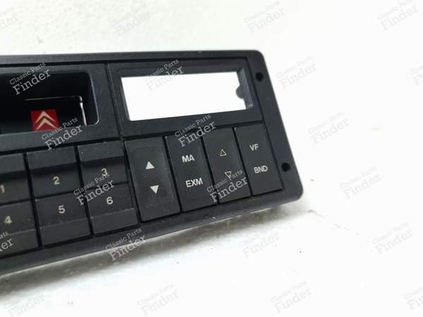 Clarion PU-9358A Radioabdeckungstasten - CITROËN XM - PU-9358A- 1