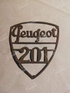 Heizkörper-Emblem für PEUGEOT 201
