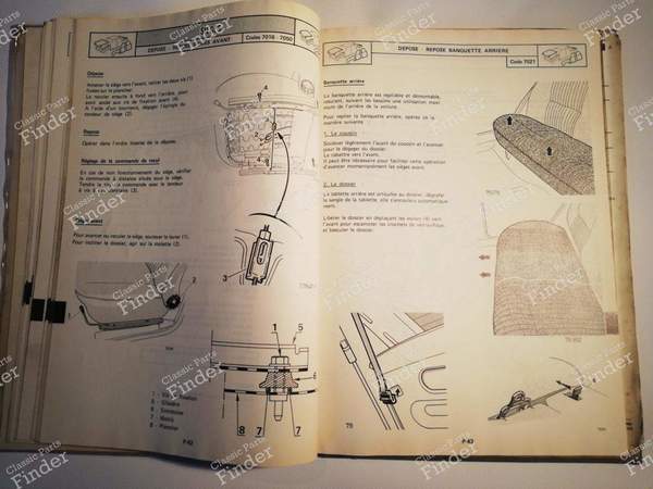 Manuel de réparation M.R. 184 - RENAULT 14 (R14) - 7701440044- 4