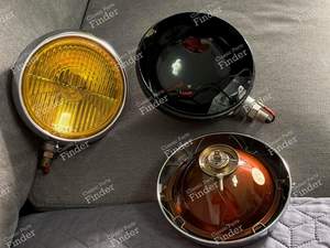 Yellow Cibié 'iode' fog lamps - ALPINE A110 - thumb-4