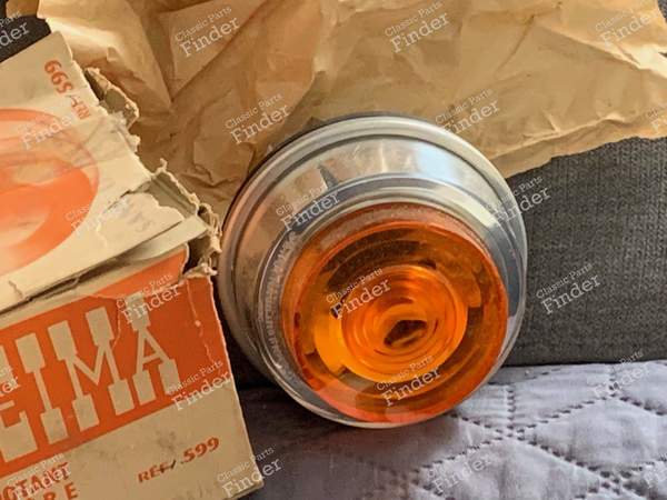 Orange "yoghurt pot" flashing tail light - CITROËN Ami 6 / Dynam - 599- 0