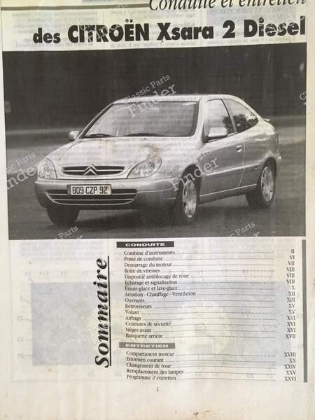 Revue Technique - Motorisations Diesel - CITROËN Xsara - #644- 2