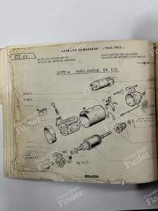 Anker des Anlassers - SIMCA 900 / Simc'4 / 1000 / 1005 / 1006 / 1118 /Abarth 1150 - 58158H / 23238- thumb-7