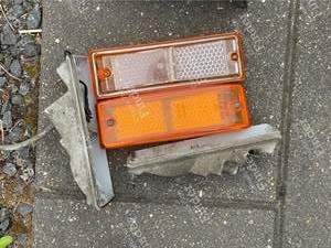 Front turn signal cover - US version - PORSCHE 911 / 912 E (G Modell)