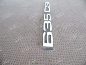 MONOGRAMME 635CSI - BMW 6 (E24) - 51141866610- thumb-3