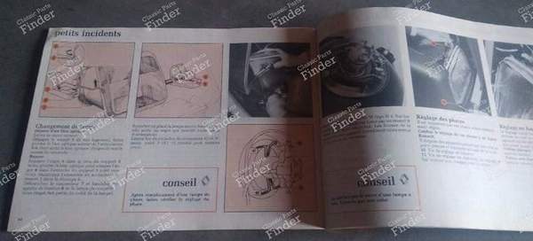 Handbuch - RENAULT 5 / 7 (R5 / Siete) - 77 01 449 571 / NE 409 80 12 81- 1