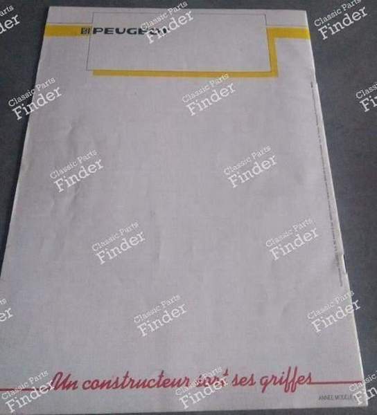 Oldtimer-Werbung für Peugeot 104 Z - PEUGEOT 104 / 104 Z - 2