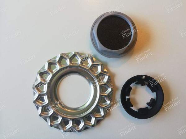 4 Hub caps BBS 15" rim - VOLKSWAGEN (VW) Golf I / Rabbit / Caddy / Jetta - Equiv. OEM: 36132225376- 3