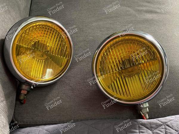 Yellow Cibié 'iode' fog lamps - ALPINE A110 - 1