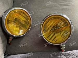 Yellow Cibié 'iode' fog lamps - ALPINE A110 - thumb-1