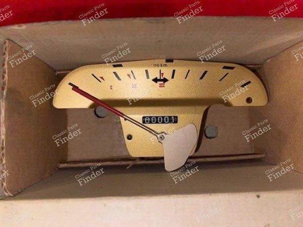 Speedometer and km - RENAULT Dauphine / Ondine - 8545378- 0