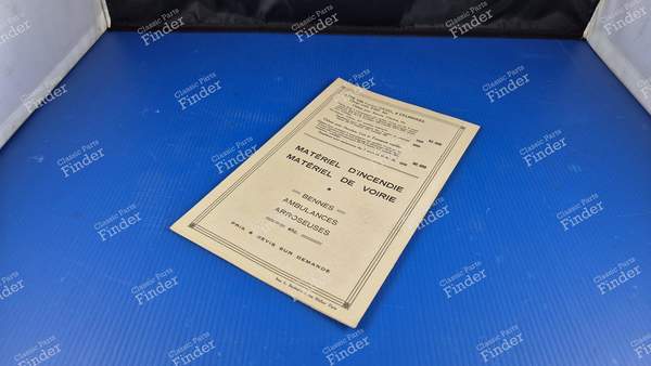 Rare advertising brochure - DELAHAYE Type 134 - 1