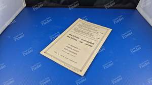 Rare advertising brochure - DELAHAYE Type 134 - thumb-1