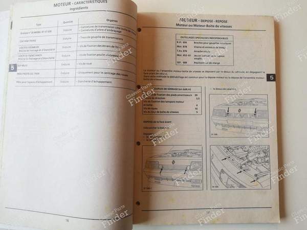 M.R. 291 - Manuel de réparation R21 2L Turbo - RENAULT 21 (R21) - 7711082885- 4
